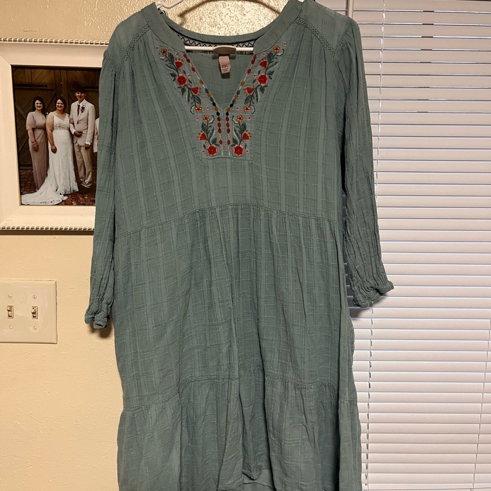 Embroidered Dress